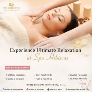 Spa hibiscus india - the best luxury spa service center