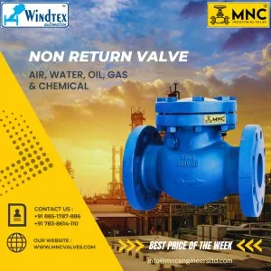 Non return valve manufacturer and exporter in india