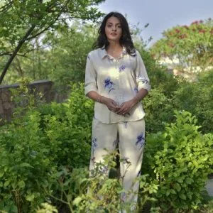 Buy white co-ord set for women