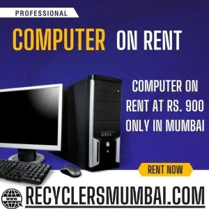 Computer on rent at rs 900 only in mumbai
