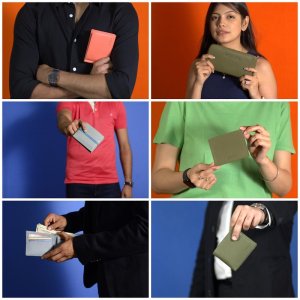 Assess-genuine leather wallet