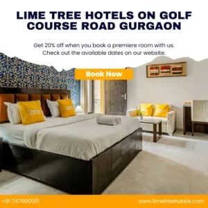 Hotels on golf course road gurgaon