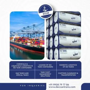 Iso tank operators in Malaysia -deccan trans