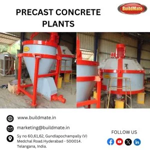 Precast concrete plants