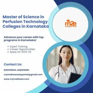 Master of science in perfusion technology college in karnataka