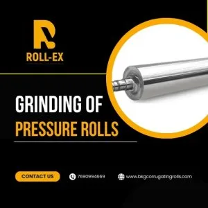 Grinding of pressure roller