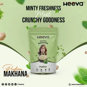 Crunchy and tasty roasted flavored makhana available