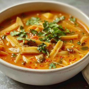 Bamboo shoot curry