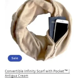 Sholdit pocket scarves