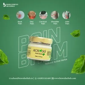 Achoo pain relief balm