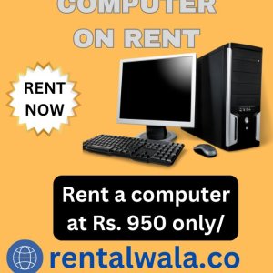 Rent a computer start rs 950/- only