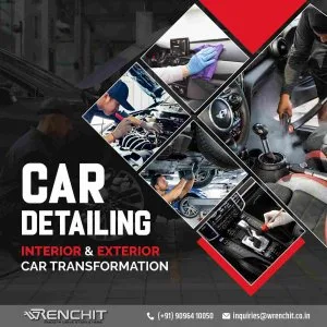 Top exterior detailing services in pune by wrenchit