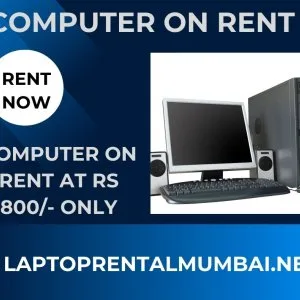 Computer on rent at rs 800/- only