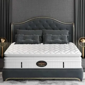 Queen mattress with ergo smart technology for restful sleep