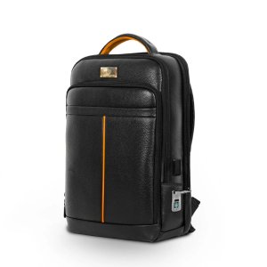 Smart-pac fingerlock backpack black - orange