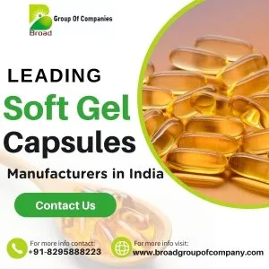 Soft gel capsules manufacturer india