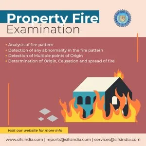 Property fire investigation and analysis services