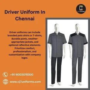 Driver uniforms manufacturers in chennai