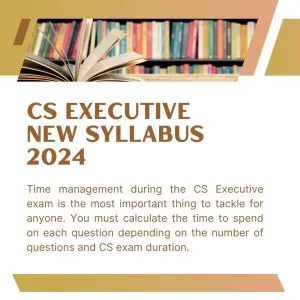 The best cs executive new syllabus 2024