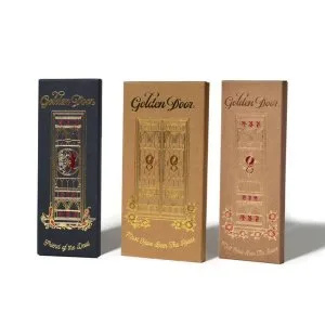 Golden door mushroom chocolate bar