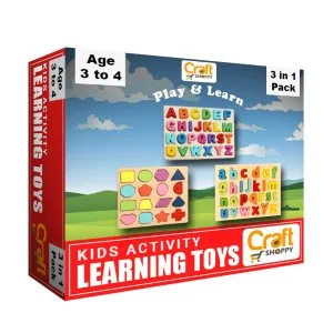 Toys bundle (educational puzzle and learning toys)