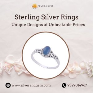 Sterling silver rings: unique designs at unbeatable prices