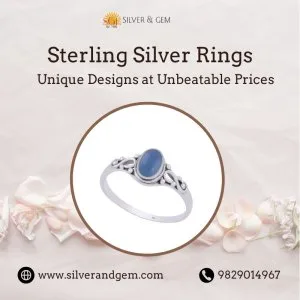 Sterling silver rings: unique designs at unbeatable prices