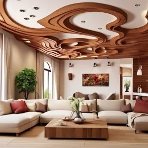 Embracing minimalism: the art of simple false ceilings