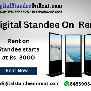 Digital standee on rent at rs 3000 only in mumbai
