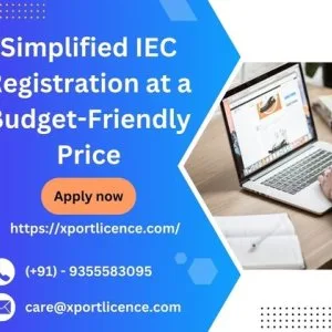 Simplified iec registration at a budget-friendly price
