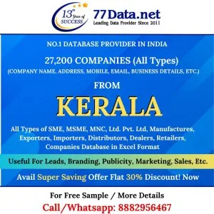 List of manufacturing companies in kochi