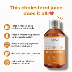 Ayuvya care of cholesterol juice combo | 1000ml