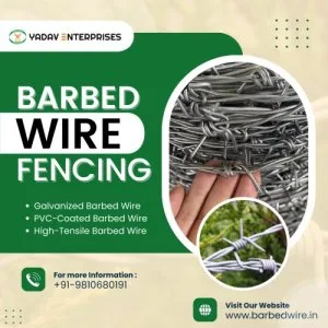 Affordable barbed wire fencing in india