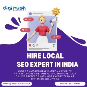 Hire a local seo expert – digi rush solutions