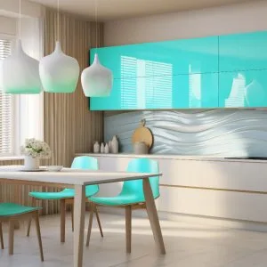 Durable laminate panels for commercial spaces