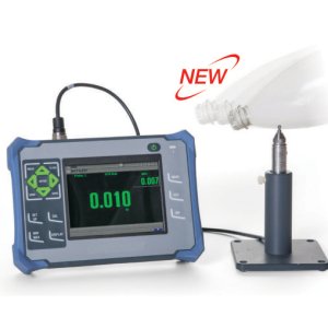 Portable thickness gauge testing