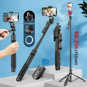 Best selfie stick with tripod: your photo game changer