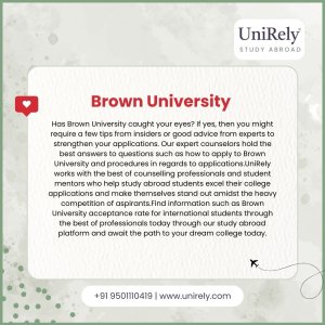 Brown university acceptance rate