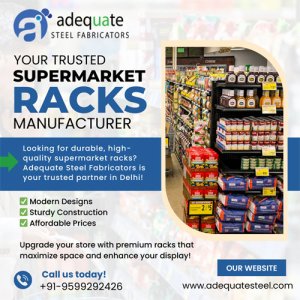 Your trusted supermarket display racks manufacturer in delhi