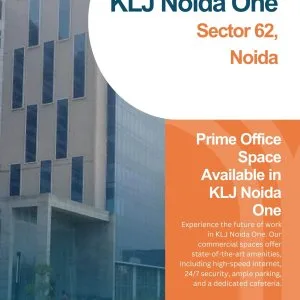 Klj noida one sector 62 noida : a commercial marvel