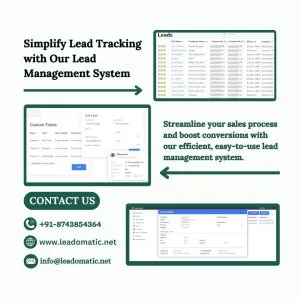 Simplify lead tracking with our lead management system