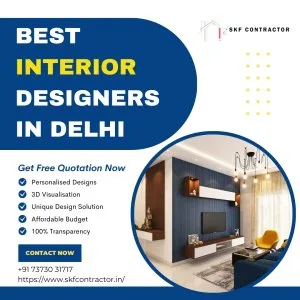 Hire the best interior designers in delhi for a classy upgrade