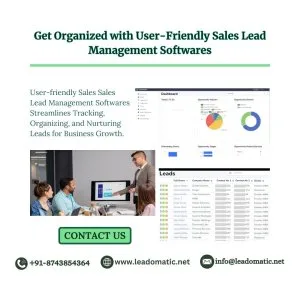 Get organized with user-friendly sales lead management softwares