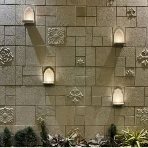 Natural stone wall cladding