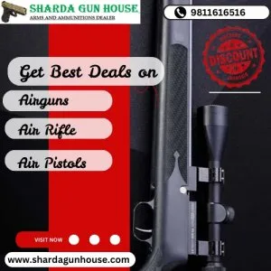 Order air rifle from sharda gun house for fast delivery