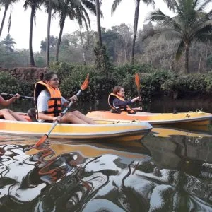 Kayaking in goa