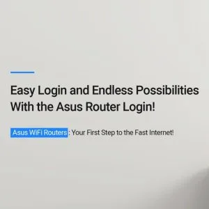 How to log in to your asus router