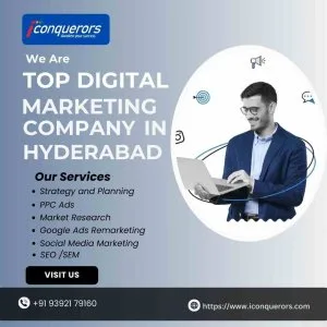 Top digital marketing company in hyderabad| iconquerors |+91-939