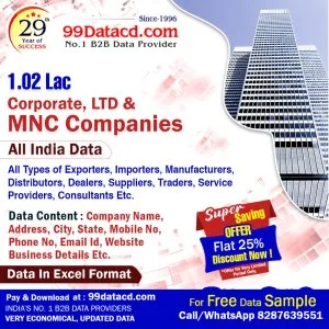 Buy indian mnc companies list - 99datacd | call - 8287639551