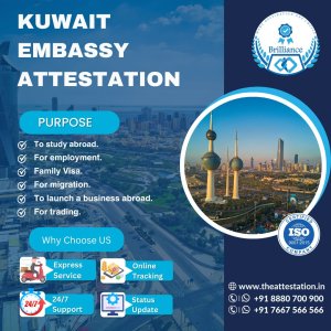 Kuwait embassy attestation process and requirements